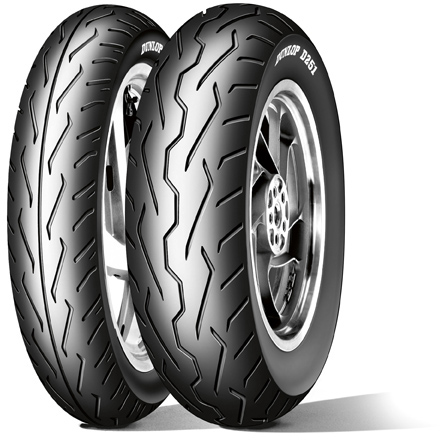 Dunlop D251F 130/70R18 63H TL Fr. (J - Yamaha XV 1900, 2006) - Renkaat, Custom-Touring - D168358 - 1