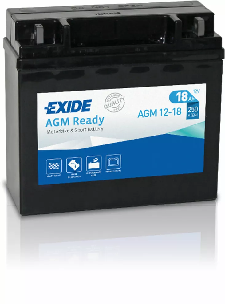 Exide akku AGM12-18 - Akut - D548148 - 1
