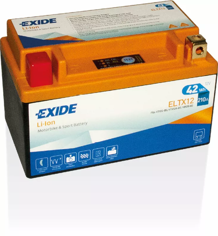 Exide akku Li-Ion ELTX12 - Akut - D548118 - 1