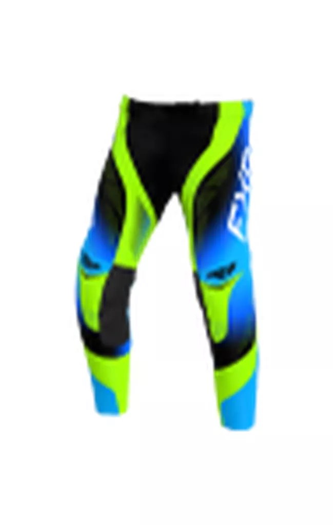 FXR Housut Yth helium mx 27 limelight - Motocross housut MX - D550248 - 1