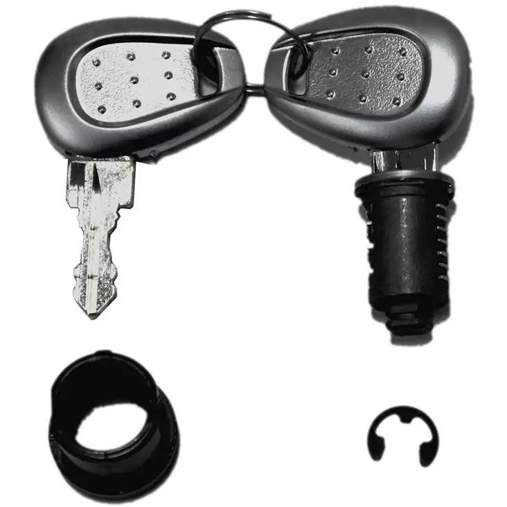 Givi Key for case lock with silver handle - Moottoripyörän laukkujen tarvikkeet - D120898 - 1