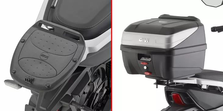 Givi Rear Rack Niu Fqi 500 (2025) - Moottoripyörän laukkujen kiinnityssarjat - D530248 - 1