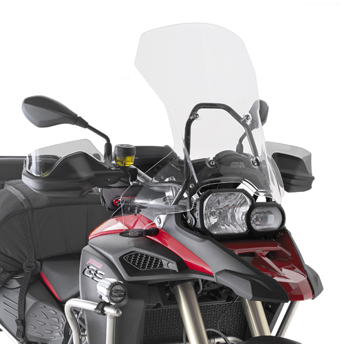 Givi Specific screen, transparent 48 x 55 cm (H x W) F 800 GS Adventure (13-) - Moottoripyörän tuulisuojat - D159958 - 1