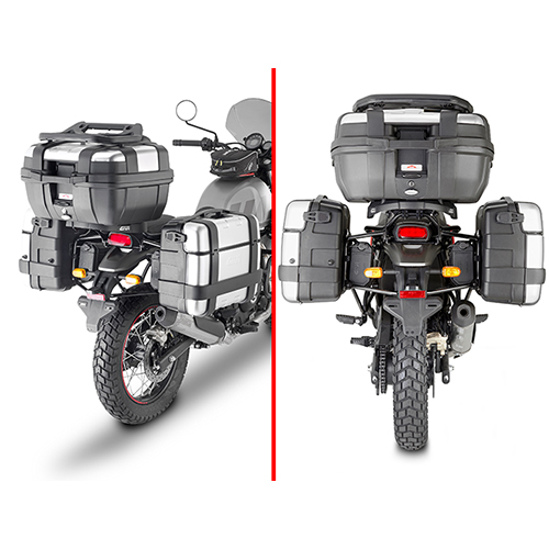 Givi TUB.PAN.HOLD.ROYAL ENFIELD SCRAM 411 22 - Moottoripyörän laukkujen kiinnityssarjat - D478778 - 1