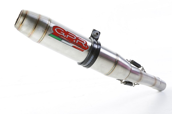GPR Ktm Duke 125 2011/16 e3 EC-Approv. slip-on exhaust catalized Deeptone Inox - Moottoripyörän äänenvaimentimet - D427928 - 1
