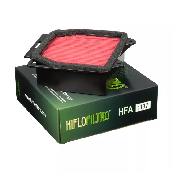 Hiflo Ilmansuodatin HFA1137 - Moottoripyörän ilmansuodattimet - D539928 - 1
