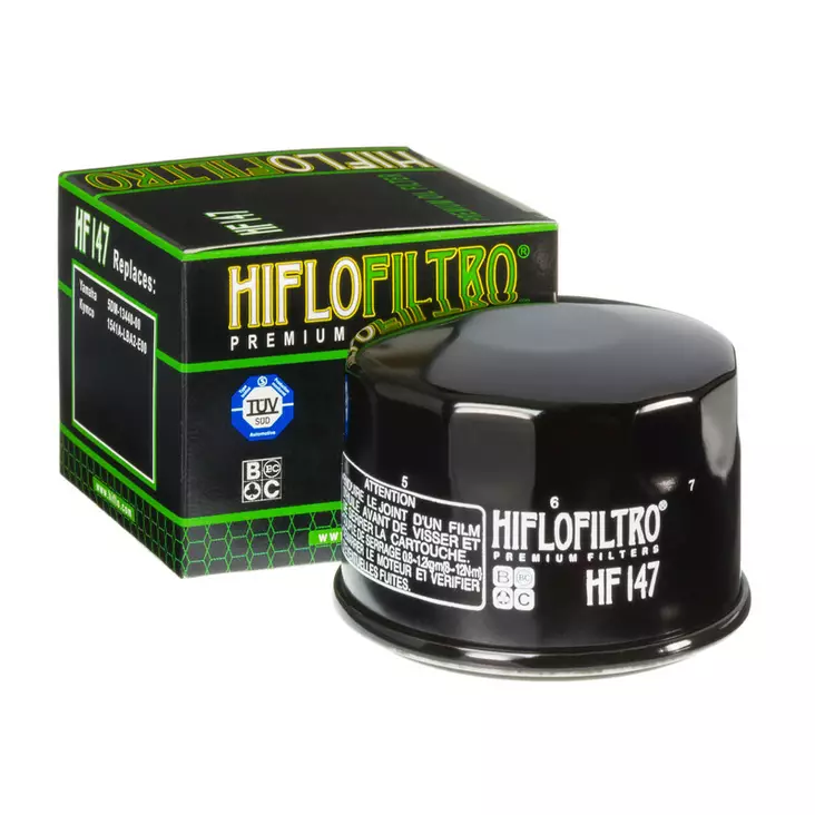 HiFlo öljynsuodatin HF147 - Mönkijän öljynsuodattimet - D58278 - 1