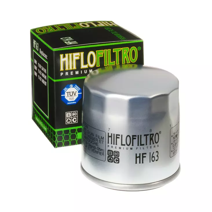 HiFlo öljynsuodatin HF163 - Moottoripyörän öljynsuodattimet - D58288 - 1