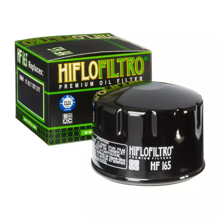 HiFlo öljynsuodatin HF165 - Moottoripyörän öljynsuodattimet - D89458 - 1