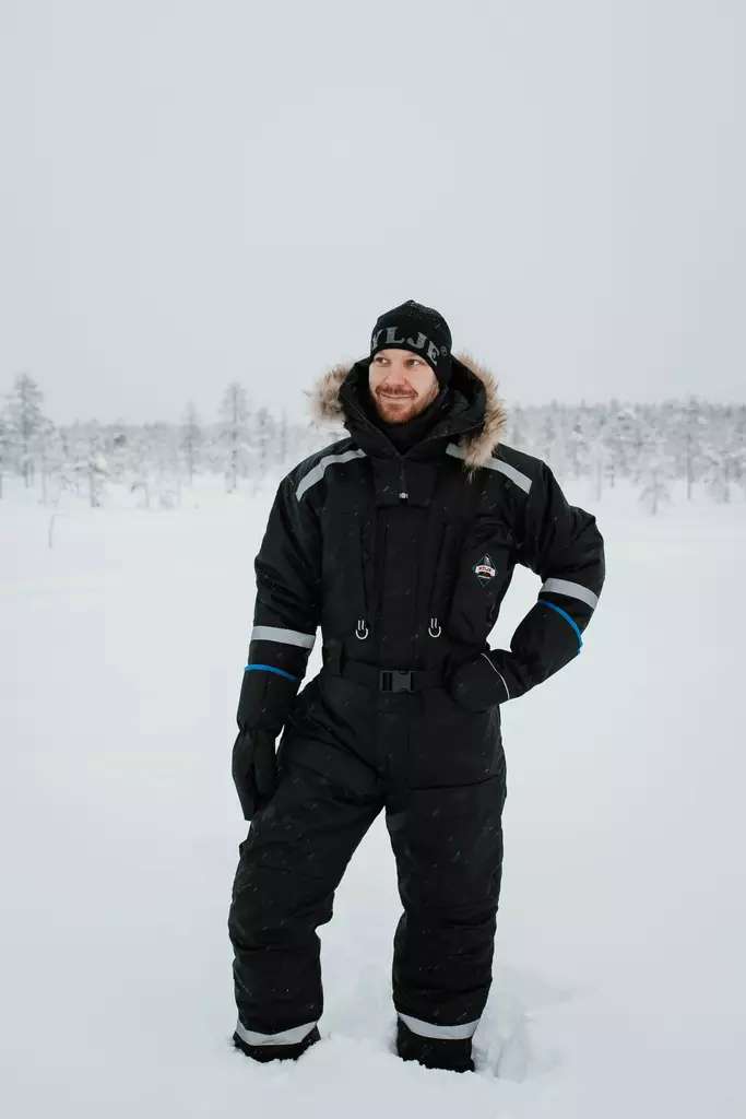 HYLJE XTREME HAALARI MUSTA - Kelkkailuhaalarit / Mono Suits - 110998 - 1