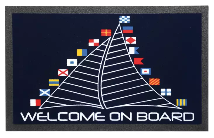 Kynnysmatto 50x80 Flags - Veneen Mukavuus & säilytys kannella - D323148 - 1