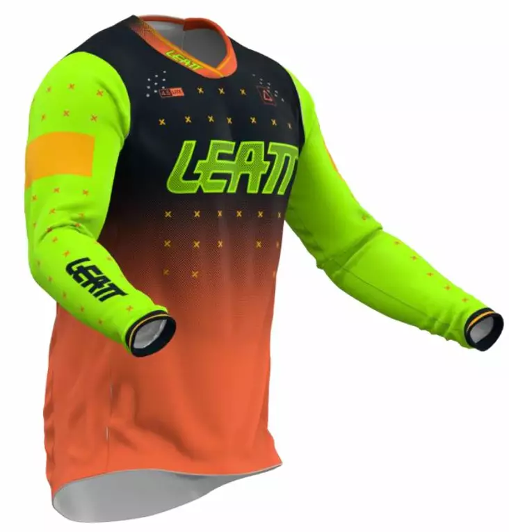 Leatt Paita Moto 4.5 Lite Citrus - Motocross paidat MX - D459658 - 1