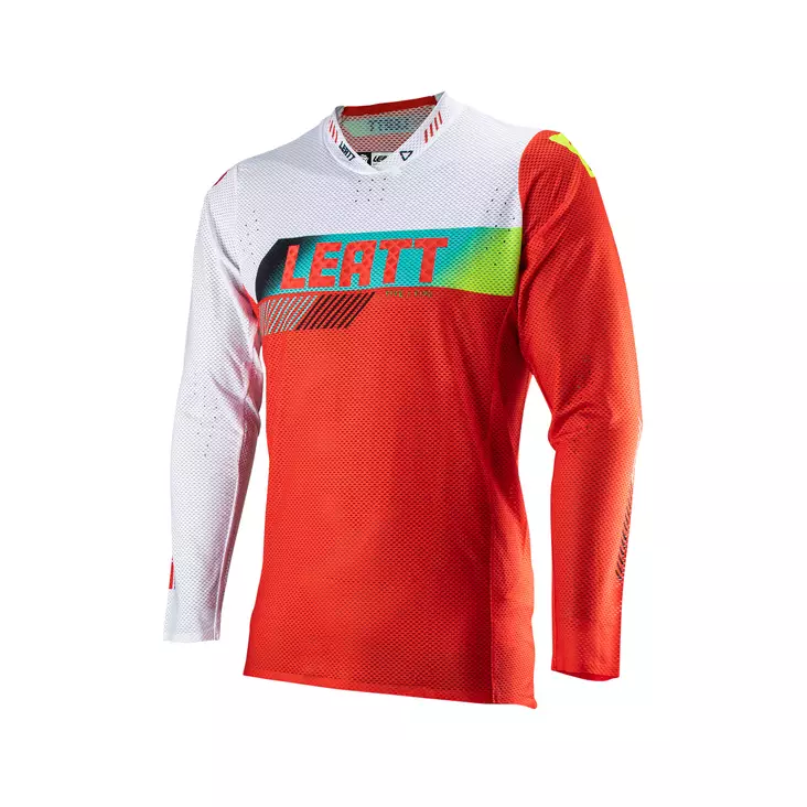 Leatt Paita 5.5 UltraWeld Punainen - Motocross paidat MX - D435338 - 1
