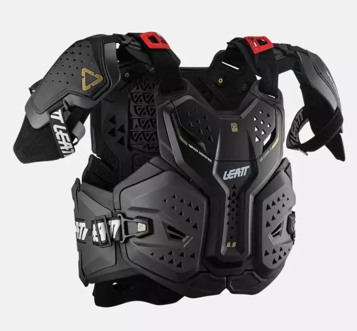 Leatt Suojaliivi 6.5 Pro Musta/Harmaa - Suojapaidat & panssarit - D350398 - 1