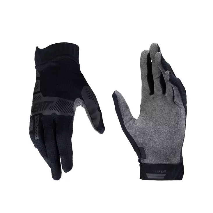 Leatt Hanskat Moto 1.5 Mini Stealth - Ajohanskat Offroad - D503898 - 1
