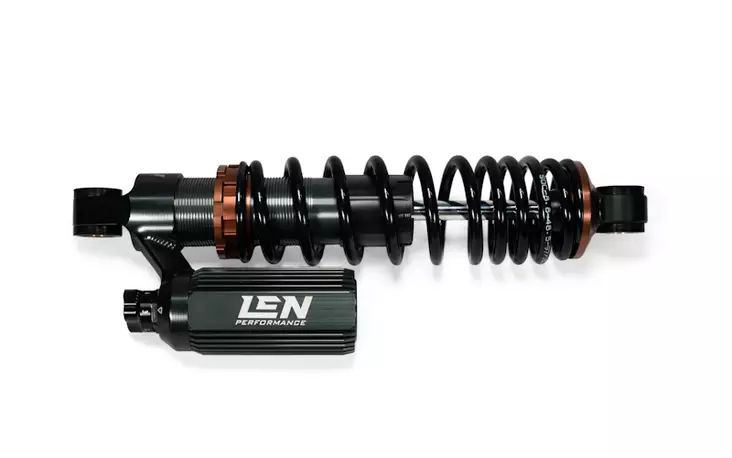 LEN Performance Telaston etu-iskunvaimentaja Polaris - Moottorikelkan telaston keski-iskarit - D501408 - 1