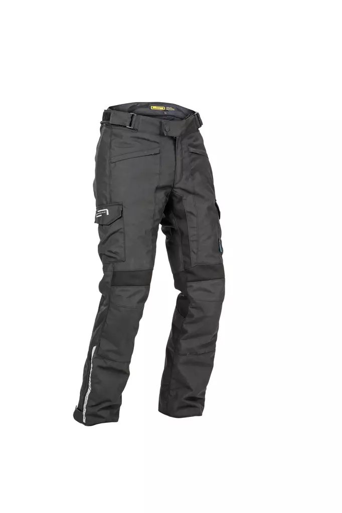 Lindstrands Tekstiilihousu Borgvik Woman Pants Musta - Kalvolliset moottoripyörähousut - D486178 - 1