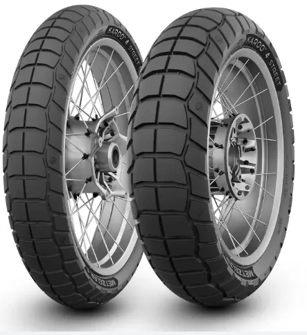 Metzeler Karoo 4 Street 110/80 R 19 M/C 59V TL Fr - Renkaat, Adventure-Enduro - D540188 - 1