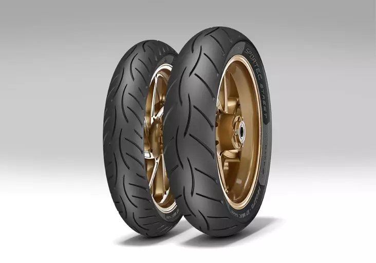 Metzeler Sportec Street 2 90/90-14 M/C 46S TL F/R - Renkaat, Skootteri - D497868 - 1