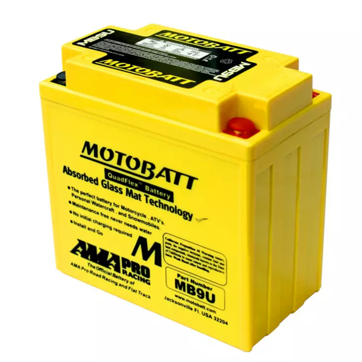 Motobatt MB9U akku - Akut - D156158 - 1