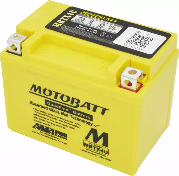 Motobatt MBTX4U akku - Akut - D134418 - 1