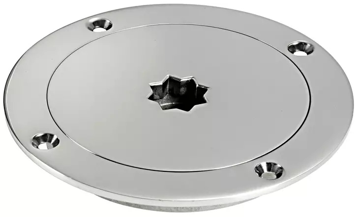Osculati Inspection hatch AISI 316 passage 95 mm - Veneilytarvikkeet - D221968 - 1