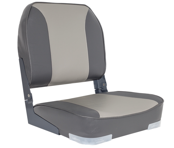 OS DELUXE FOLD DOWN SEAT UPHOLSTERED GREY/CHARCOAL - Veneen Istuimet & tuolit - D241108 - 1