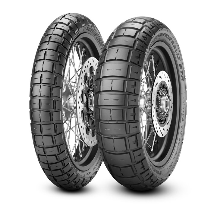 Pirelli Scorpion Rally STR 110/70 R 17 M/C 54H M+S TL Fr. - Renkaat, Adventure-Enduro - D250958 - 1