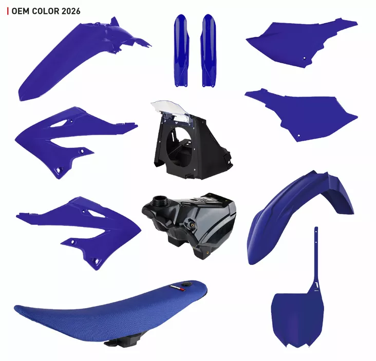 Polisport Complete Restyle Kit YZ125/250 02-21 ´26 style Blue - Moottoripyörän muovisarjat - D536278 - 1