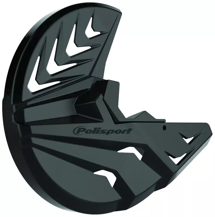 Polisport Disk w/bottom fork SX/TC/FC(15>)EXC/TE/FE(16>)SEF(19>) black/black (8) - Moottoripyörän haarukansuojat - D344268 - 1