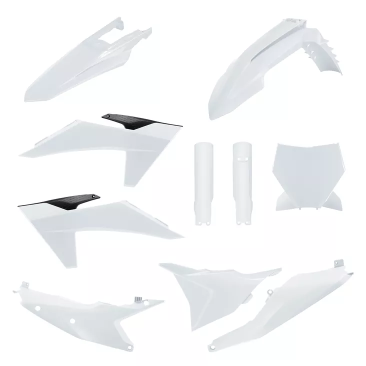 Polisport Full Plastic kit SX/SX-F 23-24 White - Moottoripyörän muovisarjat - D512318 - 1