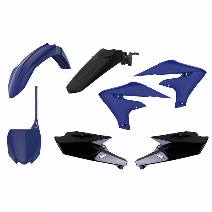 Polisport kit Yamaha YZ450F(18-22)/YZ250F(19-23) Black/Blue (1) - Moottoripyörän muovisarjat - D343428 - 1