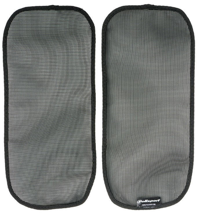 Polisport Mesh radiator louvers Beta RR 2T/4T (20->) black (20) - Moottoripyörän jäähdyttimen suojat - D400688 - 1