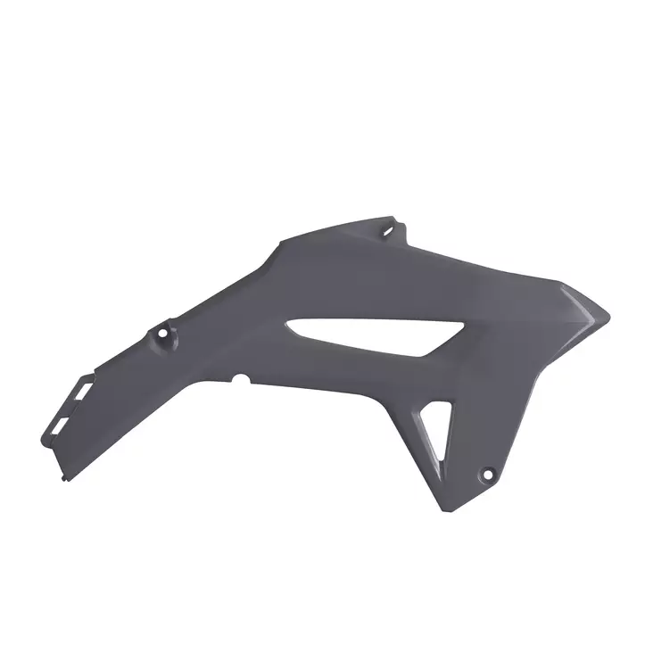Polisport Radiator Scoop Honda CRF450R(21-24) Nardo Grey (6) - Moottoripyörän ilmanohjaimet - D400728 - 1