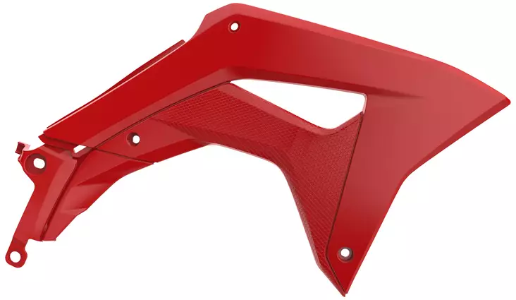 Polisport radiator scoops Honda CR150L(18-..) polisport ed OEM color Red (10) - Moottoripyörän jäähdyttimen suojat - D345008 - 1