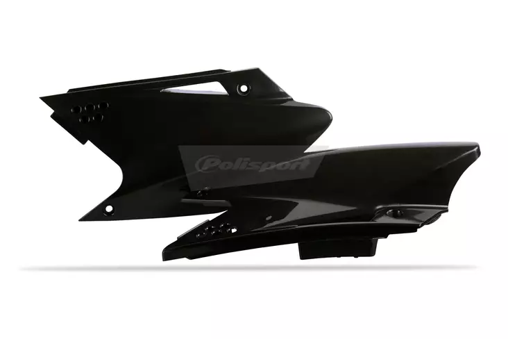 Polisport Side Panels KX250F(06-08) OEM(06-08) Black black (8) - Moottoripyörän sivupaneelit - D345588 - 1