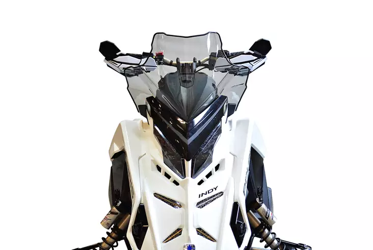 Powermadd Tuulilasi Polaris Matryx Matala 15" Savu - Moottorikelkan tuulilasit - D448338 - 1
