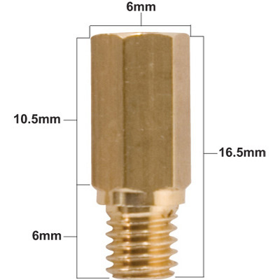 ProX Pääsuutin Keihin 99101-357 # 185 (5 kpl) - Mopon Suuttimet - D135748 - 1