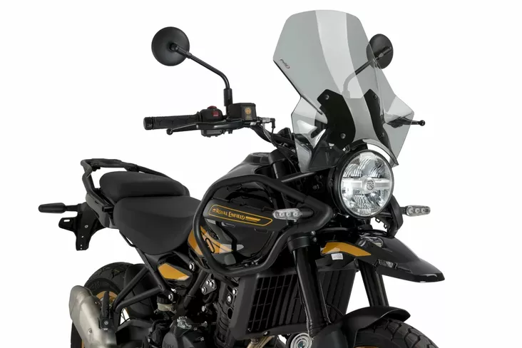 Puig Adjustable Touring Windscreen For Royal Enfield Hi - Moottoripyörän tuulisuojat - D523678 - 1