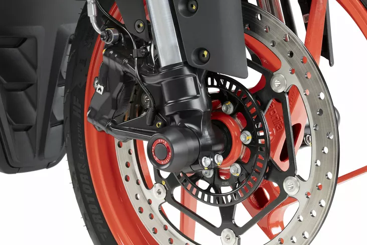 Puig Axle Sliders Phb19 Aprilia Rs457 24' C/Black - Moottoripyörän kaatumatapit - D530098 - 1