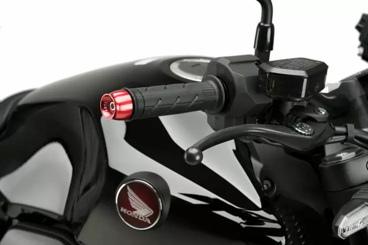 Puig Bar End Aluminum Mod.Speed Yamaha C/Blue - Moottoripyörän ohjaustangot päät - D466158 - 1