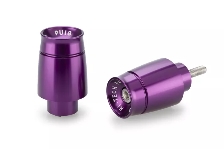 Puig Bar End Aluminum Mod.Sport Honda Transalp 750 - Moottoripyörän ohjaustangot päät - D510808 - 1