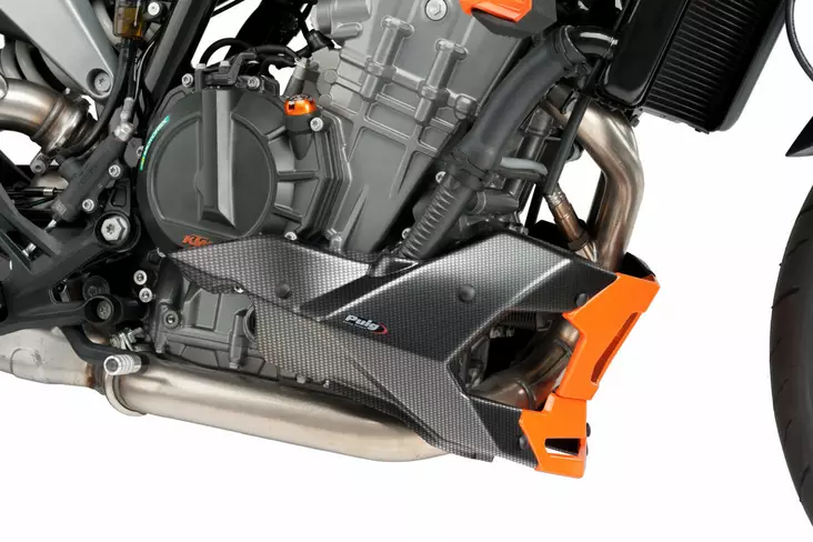 Puig Engine Spoiler Ktm 790 Duke 18' C/Carbon Look - Moottoripyörän katteet & tuulenohjaimet - D337098 - 1