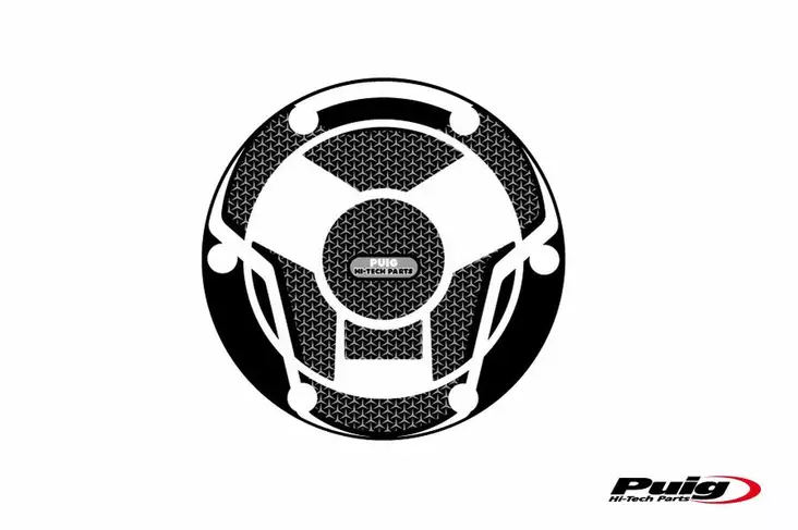 Puig Fuel Cap Cover Mod.Naked Triumph C/Grey - Moottoripyörän tarrasarjat - D301898 - 1