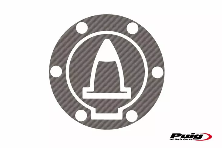 Puig Fuel Cap Cover Mod. Xtreme Ducati C/Carbon - Moottoripyörän tarrasarjat - D301438 - 1