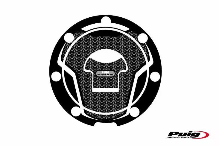 Puig Fuel Cap Cover Naked Honda C/Grey - Moottoripyörän tarrasarjat - D299488 - 1