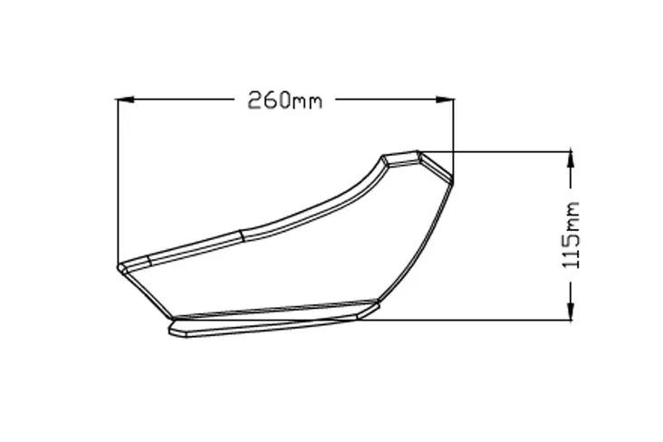 Puig Kit Of Wings For Honda Cbr1000Rr 17'- C/Black - Moottoripyörän katteet & tuulenohjaimet - D303018 - 1