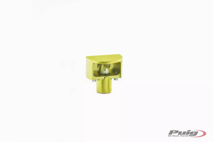 Puig License Light Alum. C/Gold - Moottoripyörän muut valot - D297358 - 1