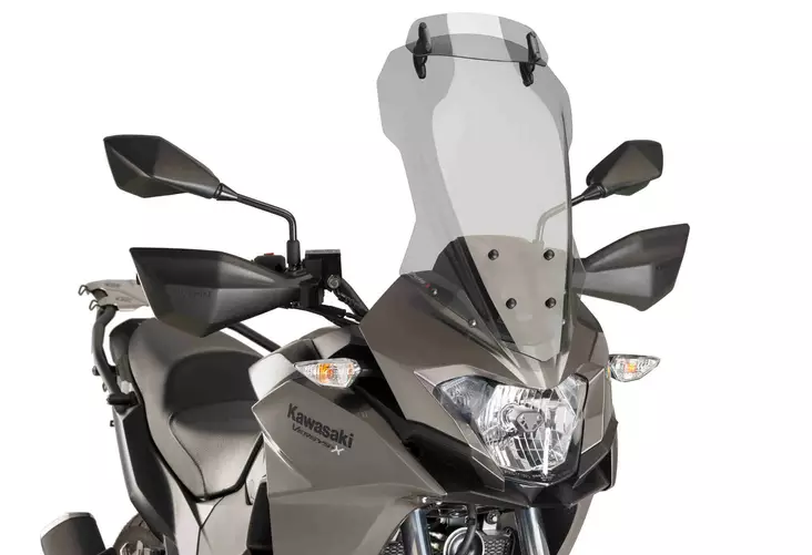 Puig Screen Tou/Vis Kawasaki Versys-X 300 17-18' C/Smok - Moottoripyörän tuulisuojat - D337848 - 1