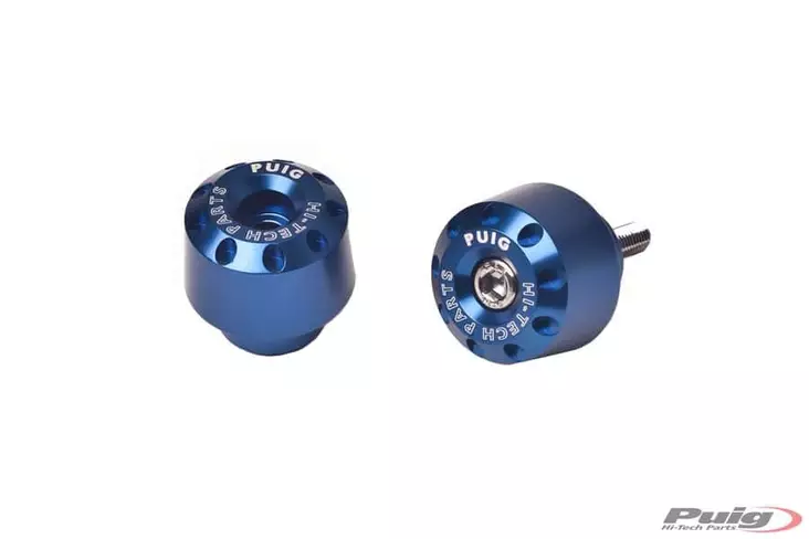 Puig Short Bar End Bmw R Nine T 14' C/Blue - Moottoripyörän ohjaustangot päät - D300548 - 1